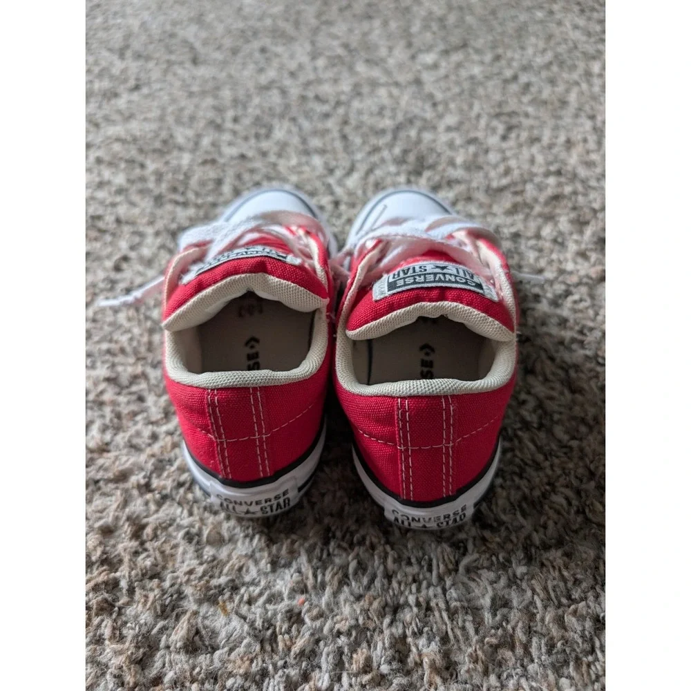 Converse CTAS Street Slip-On Youth Size 11 A01700F Red